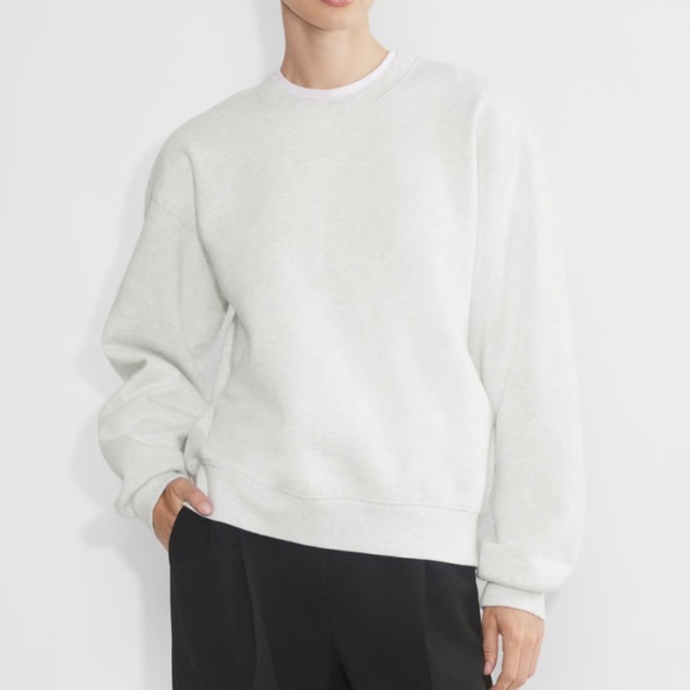 COZY FLEECE PERFECT CREW SWEATSHIRT